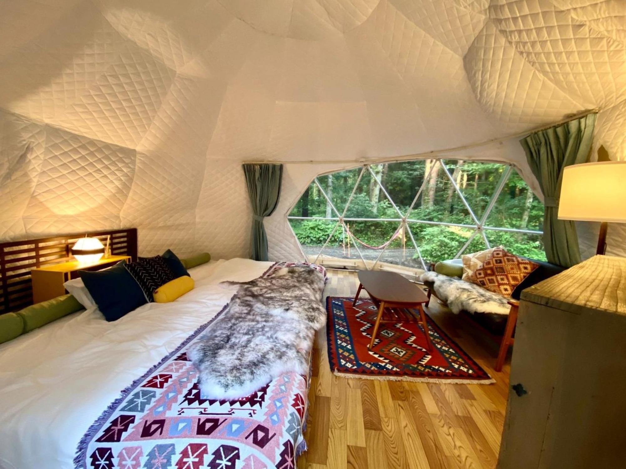 Glamping Villa Hanz Kawaguchiko Fujikawaguchiko Exterior photo