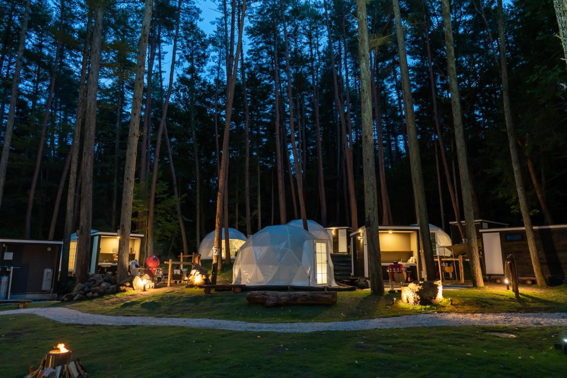 Glamping Villa Hanz Kawaguchiko Fujikawaguchiko Exterior photo